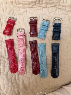 Grimoldi Milano 22 mm Alligator Watch Straps